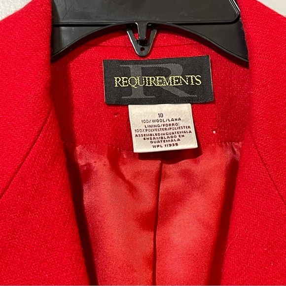 Requirements Vintage University Of Louisville UofL Size 10 Coaches Sport Coat - Picture 6 of 16